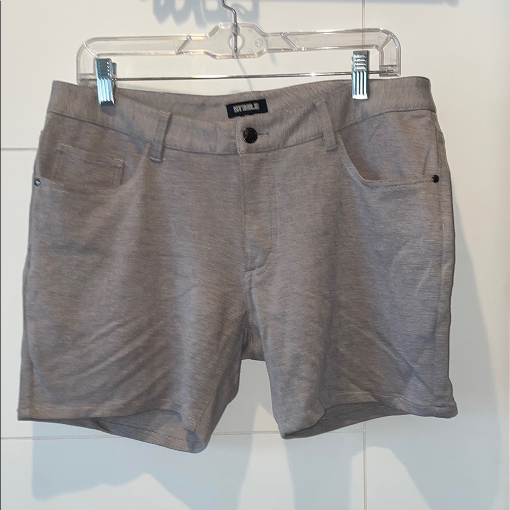 ST33LE Gray Men Shorts